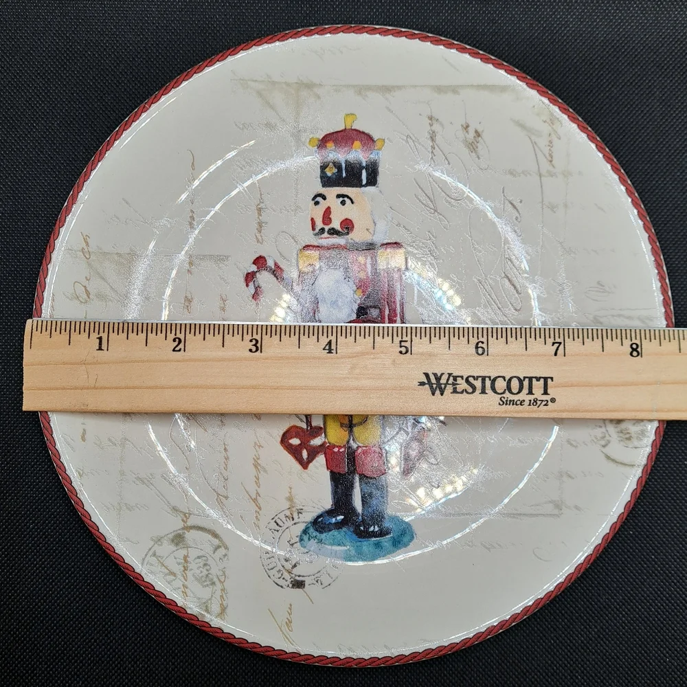 Williams Sonoma Nutcracker Salad Plate 8 5/8
